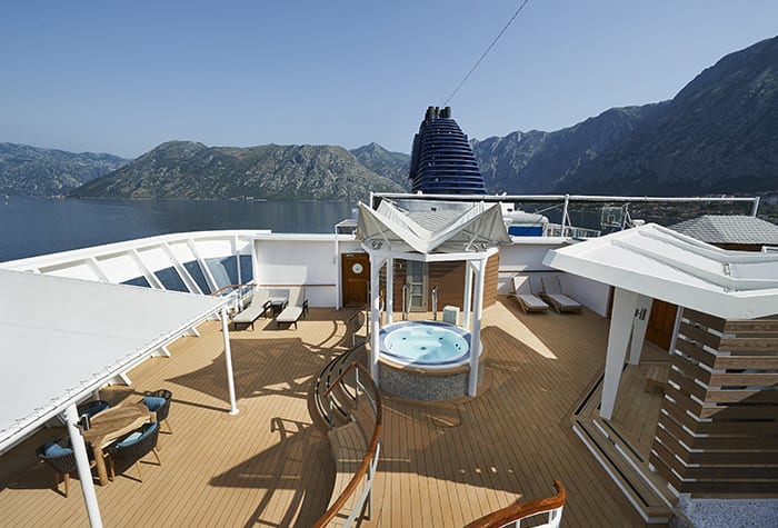 Las suites más grandes del mar