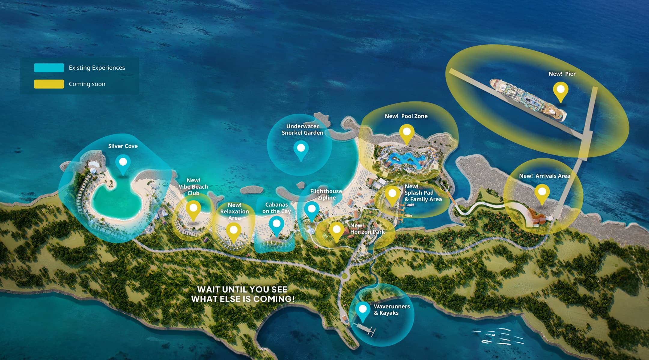 Mapa de la isla