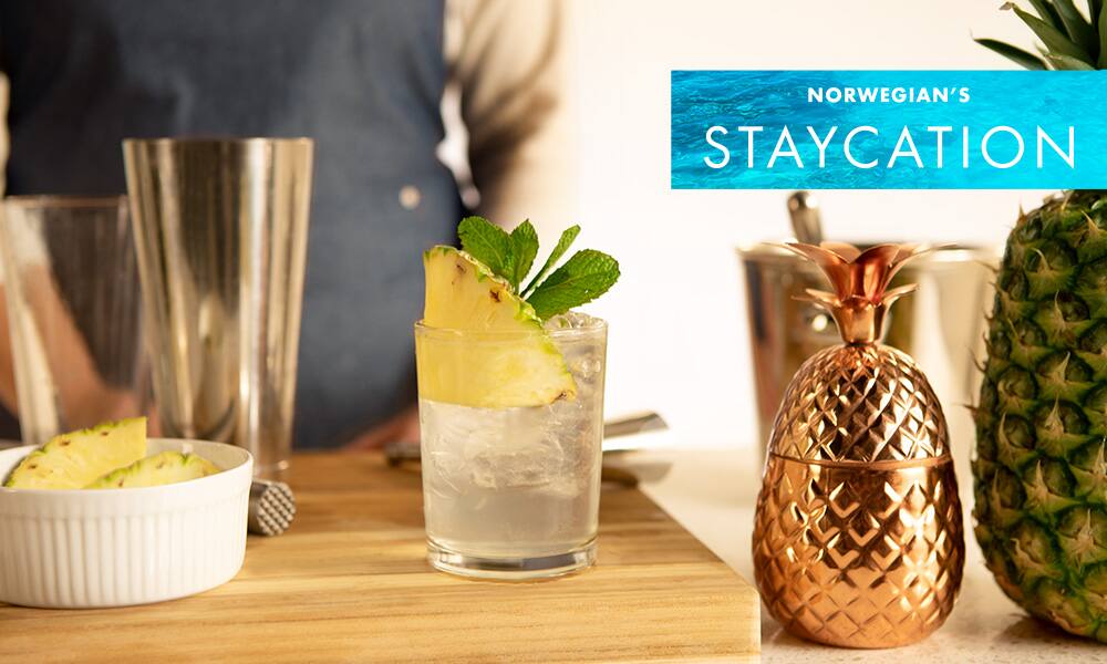 Mojito de piña y coco