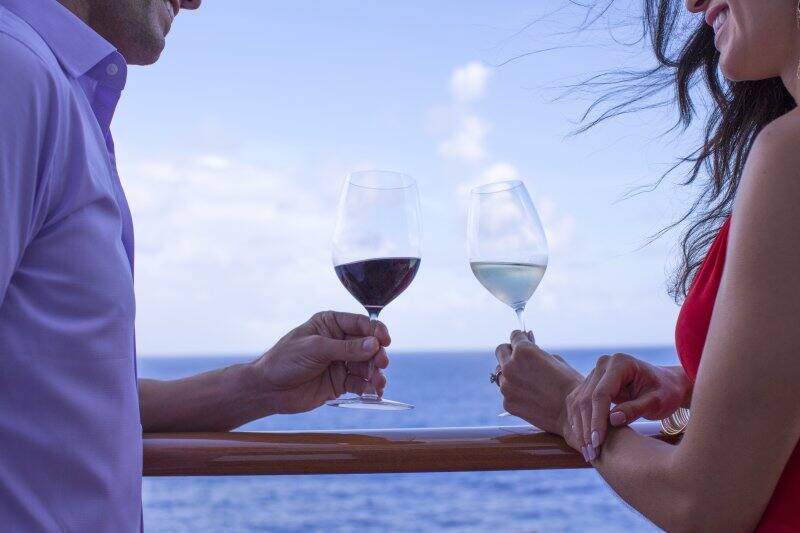 Enjoy Wine with an Ocean View on board Norwegian Cruise Line Ships