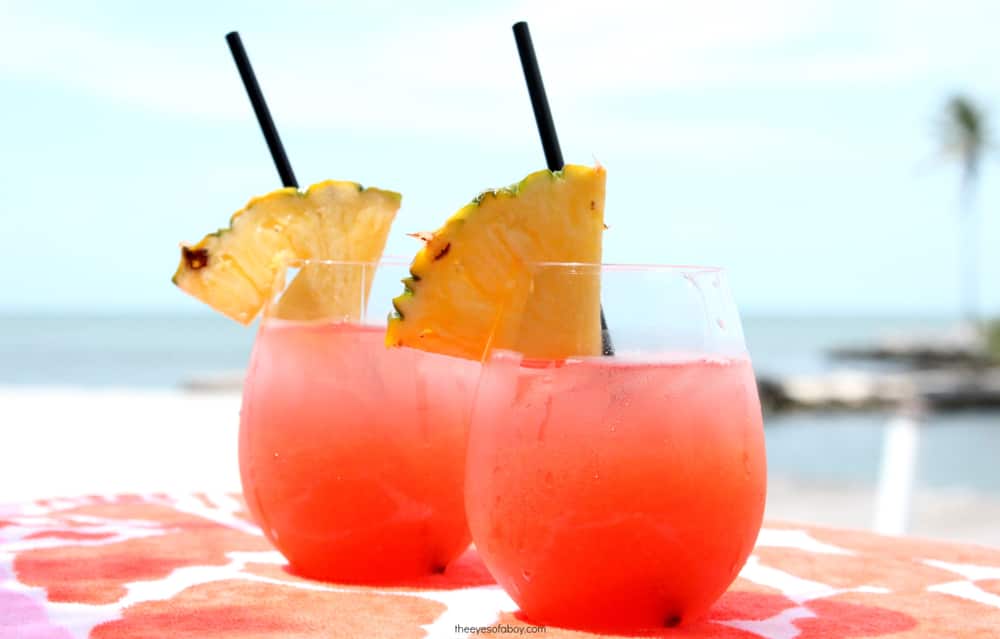 Try Tropical Rum Punch in The Bahamas