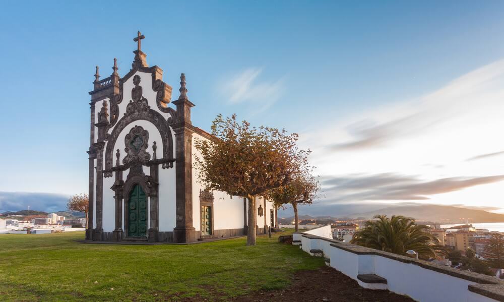 Chapel of Mae de Deus in Ponta Delgada, Sao Miguel, Azores Chapel of Mae de Deus in Ponta Delgada, Sao Miguel, Azores