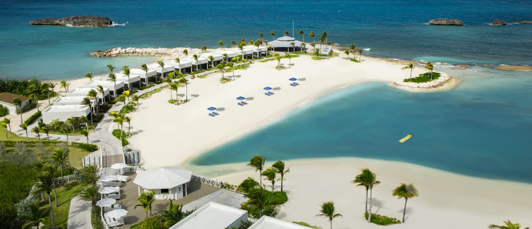 Playa privada en Silver Cove